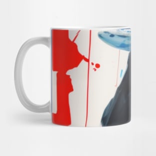 Asian warrior woman Mug